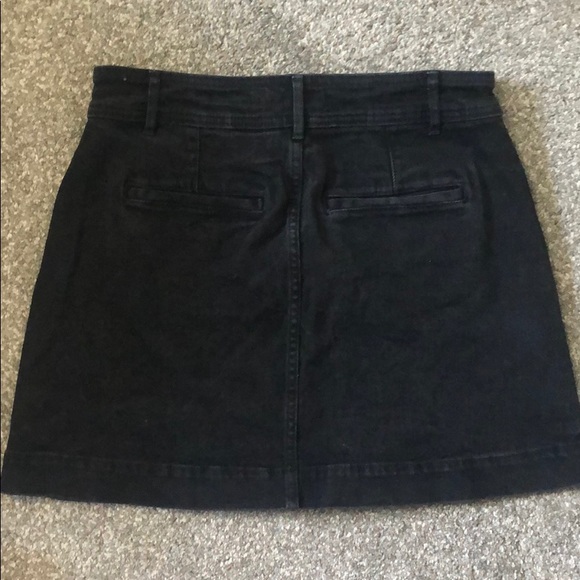 Black jean skirt - Madewell - Picture 2 of 3